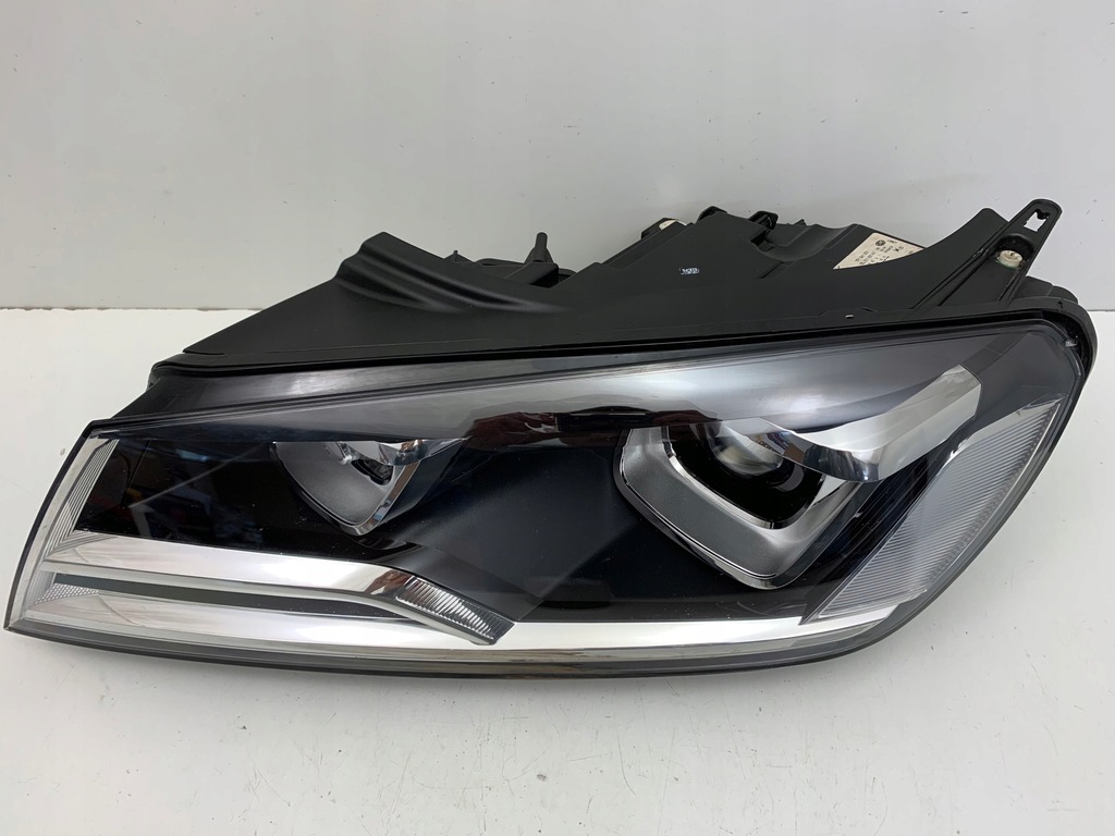 фото №11, Лампа левая vw touareg lift bi ксенон поворот 7p1941031