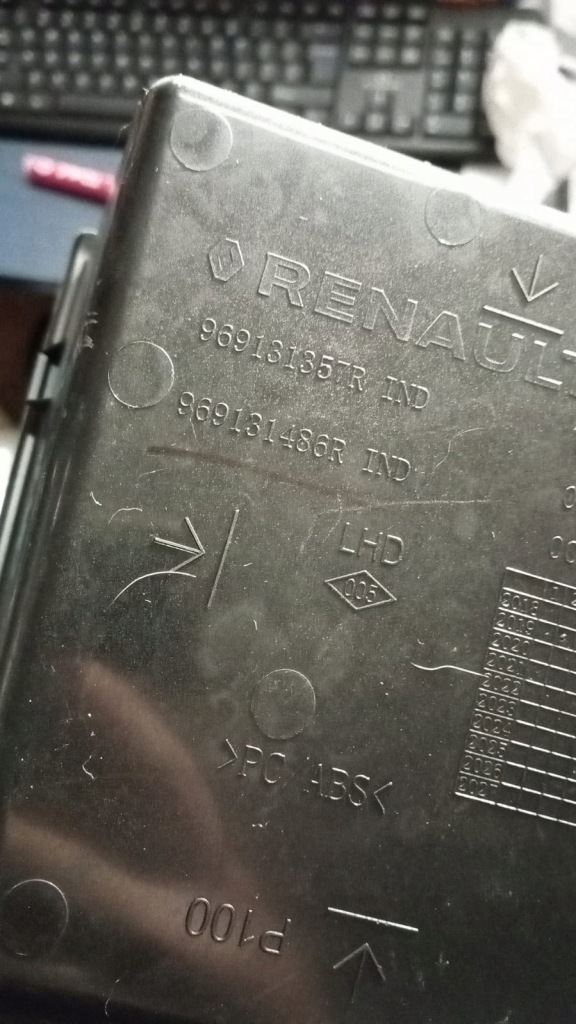 фото №7, Рамка защита туннель кнопка ham. ручного captur ii 969131357r 969442244r