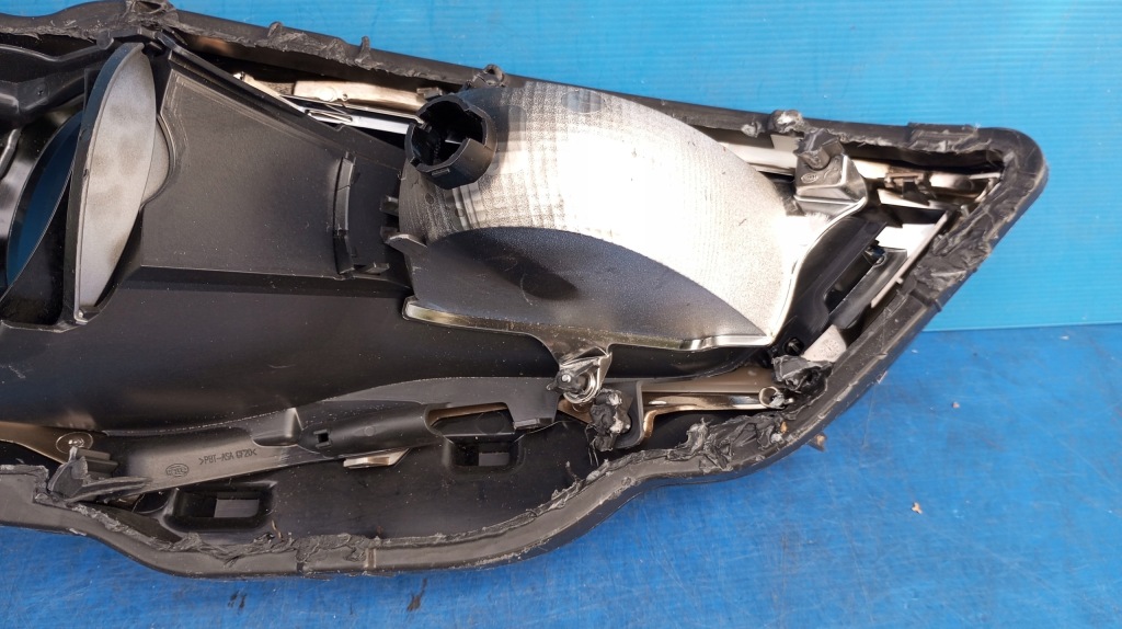 Корпус лампа скло фари скло лівий перед лампи audi a3 8v ксенон 181557-01 Оригінал