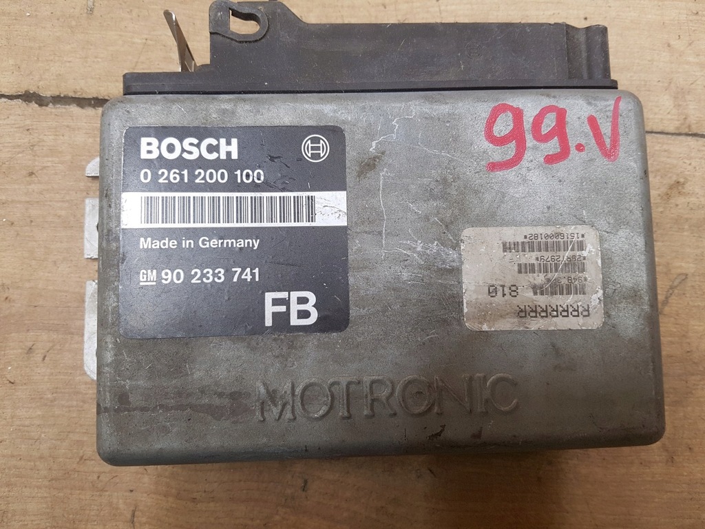 фото №1, Бортовий комп'ютер блок керування двигуна opel omega a