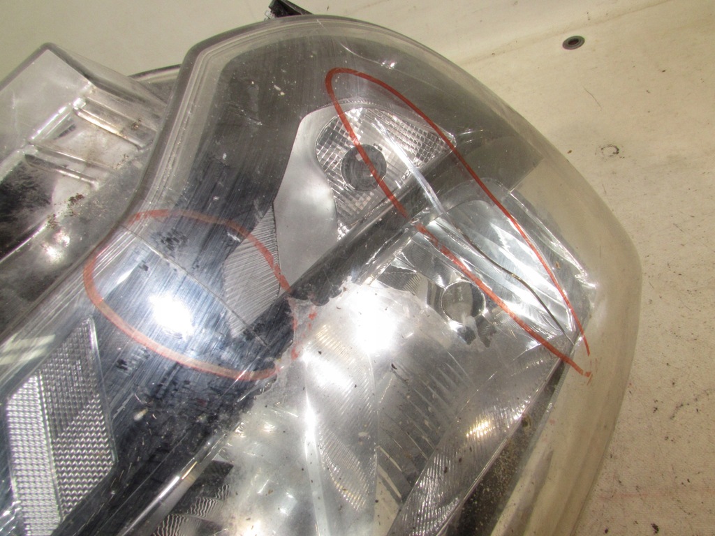 фото №8, Лампа права перед передня opel combo e 90145300 фара