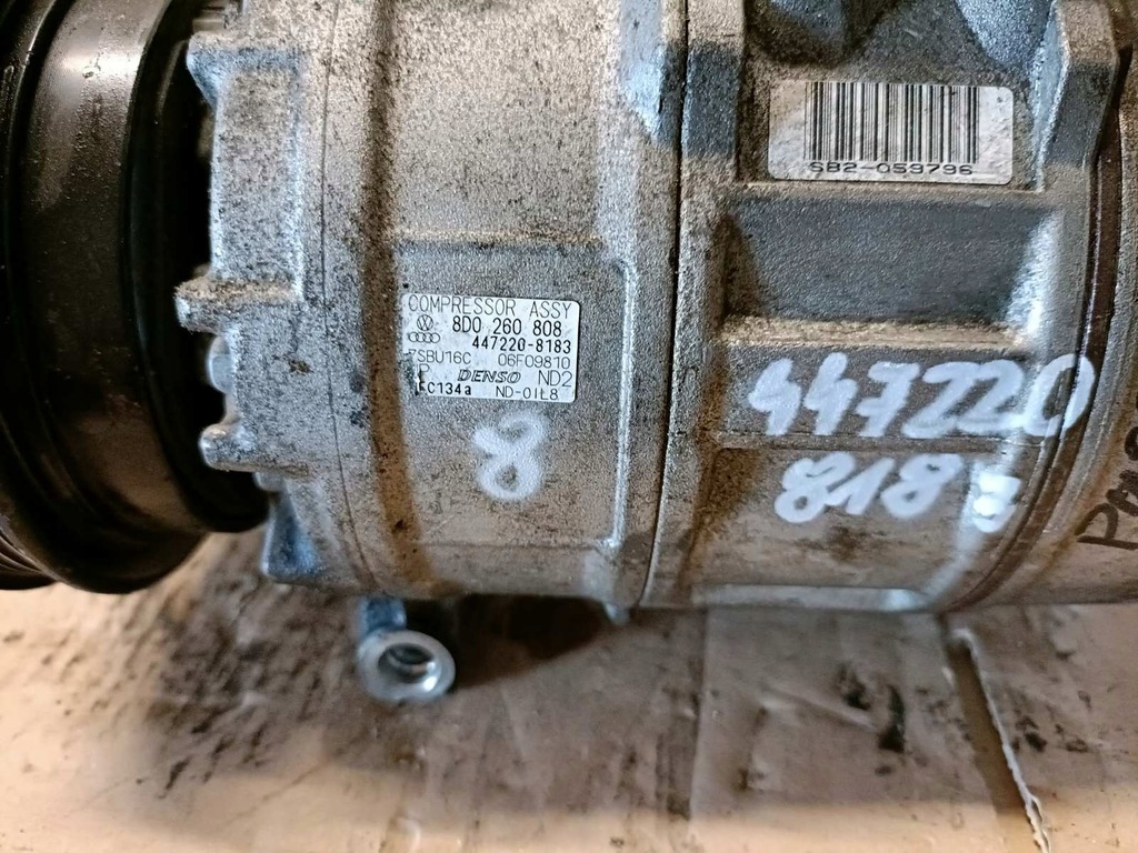 фото №5, Компресор кондиціонера vw/audi 447220-8183