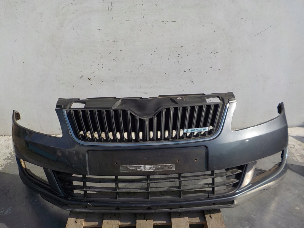 фото №1, 542 skoda fabia ii lift бампер перед передний