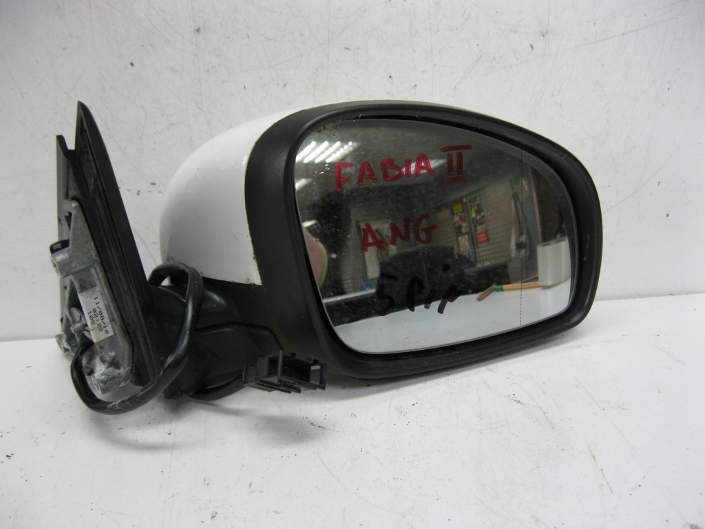 фото №1, Дзеркало праве skoda fabia ii 5j0 5pin uk