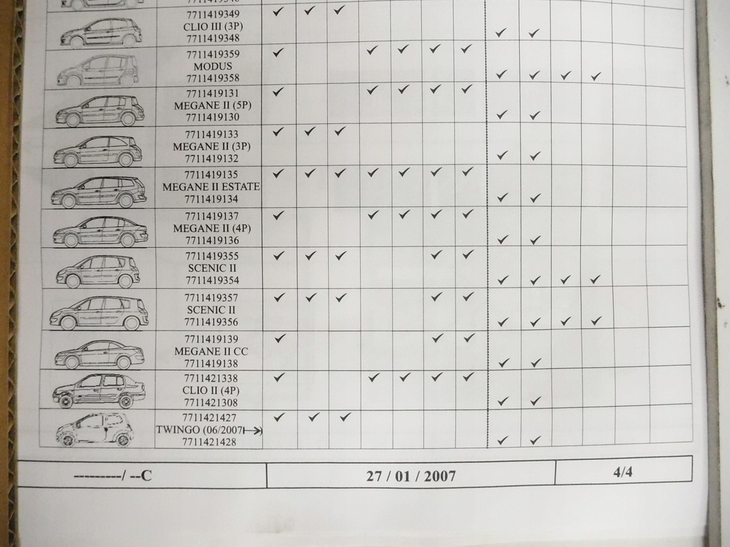 фото №11, Набор пленка na стекло renault twingo ii 7711421428