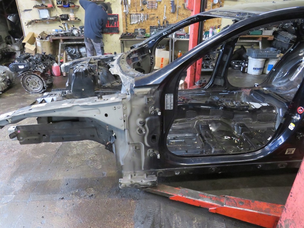 фото №1, Чверть лонжерон лівий перед jaguar xj x351