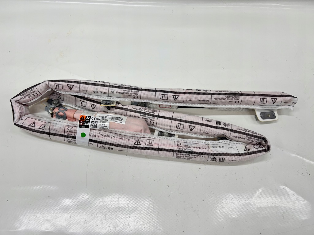 фото №1, Citroen c3 aircross подушка безпеки шторка безпеки права 03552016