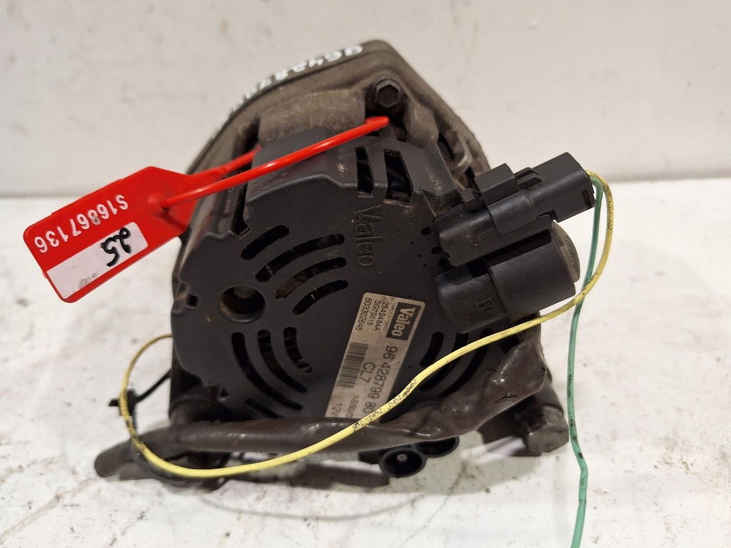 фото №6, Генератор 9642879980 peugeot 206 1.4 8v 02-