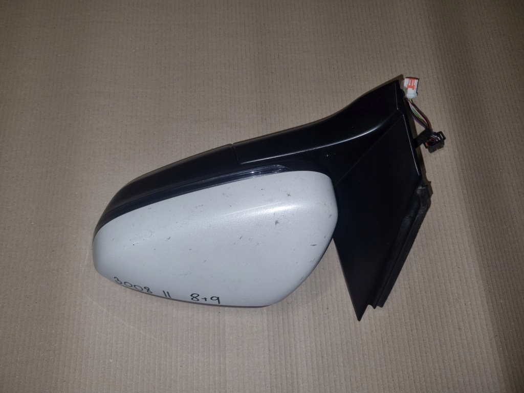 фото №15, Peugeot 3008 ii 16- зеркало левая 8+9 pin 17 pin