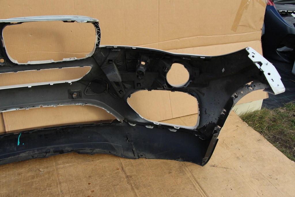 фото №8, Bmw x6 f16 бампер перед передній +решітка+ напрямна p 2014-2019