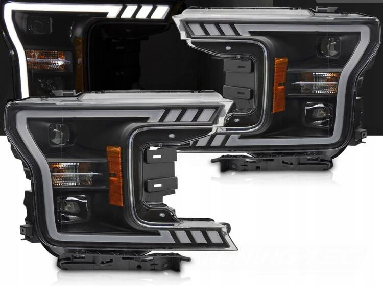 фото №1, Лампы фары black led do ford f150 mk13 17-20