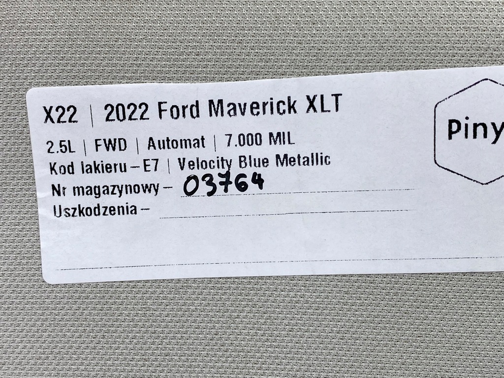 фото №13, Стеля ford maverick 2022+ usa