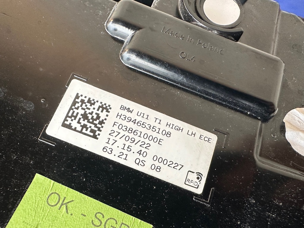 фото №10, Крышка багажника задняя бампер задний лампы задние bmw x1 u11 c31 portimao