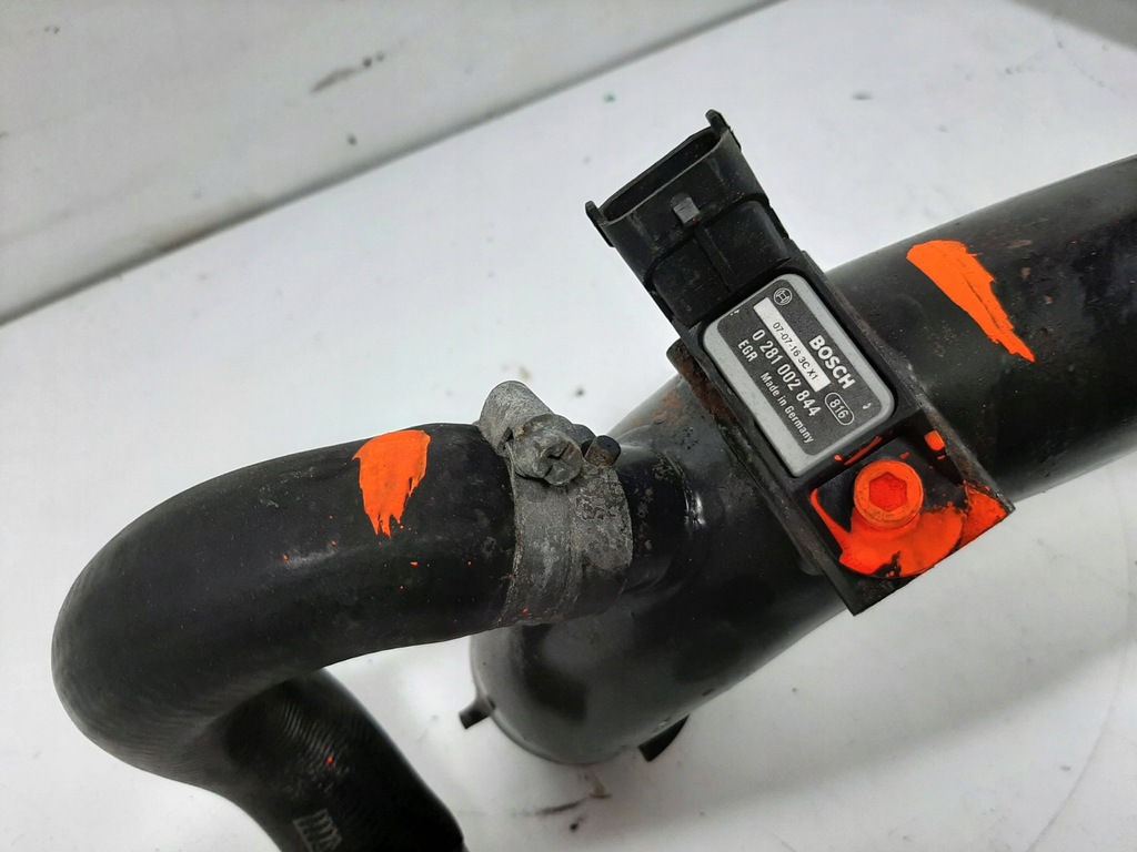 фото №9, Fiat bravo ii 1.4 t-jet 08r труба интеркулер 0281002844