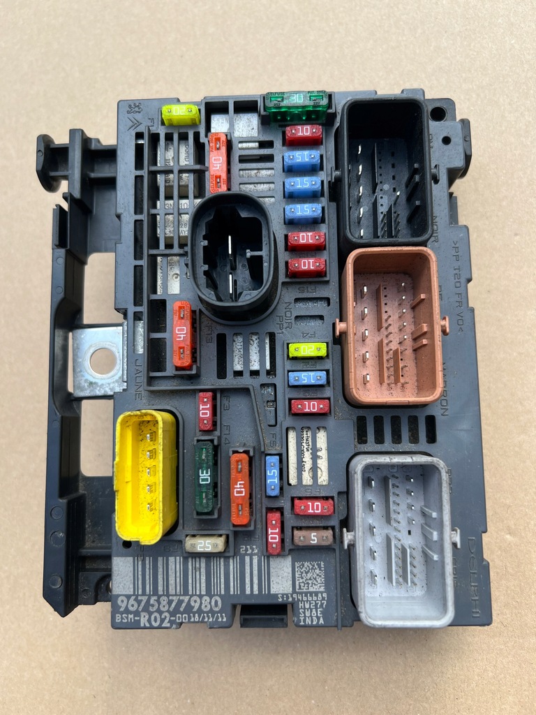 фото №1, Citroen c5 iii x7 fl - модуль bsm 9675877980