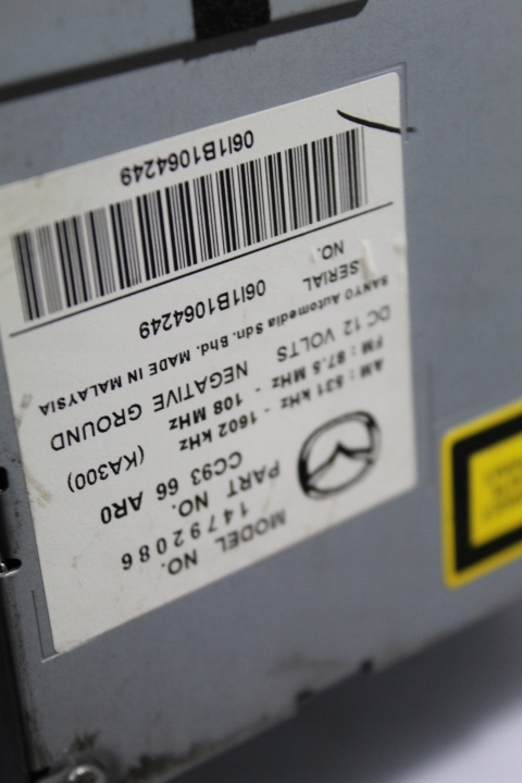 фото №4, Радіо mazda 5 i