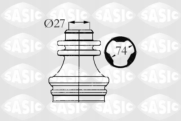 фото №2, 4003472 sasic захист шарнір wew.renault clio lag