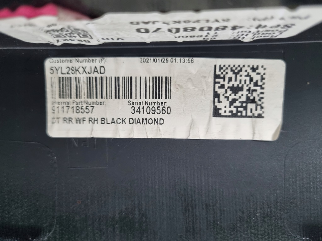 фото №9, Dodge ram молдинг крила задня права 5yl28trmabc