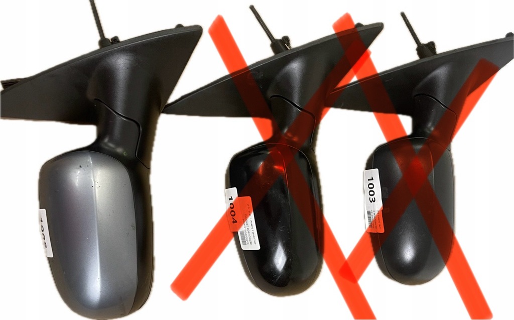 фото №11, Opel corsa c 00-06r дзеркало праве механічний ручні різні кольори