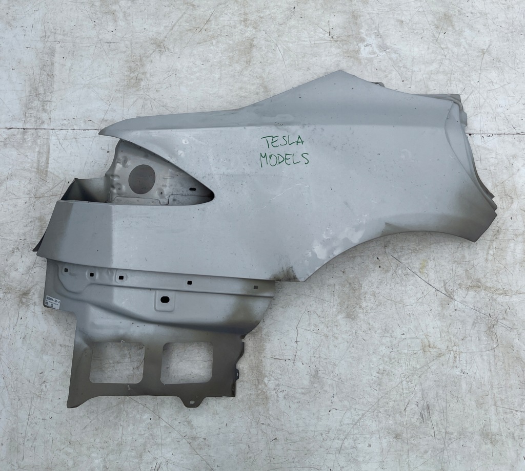 фото №1, Tesla model s 12- крила обшивка правий задня