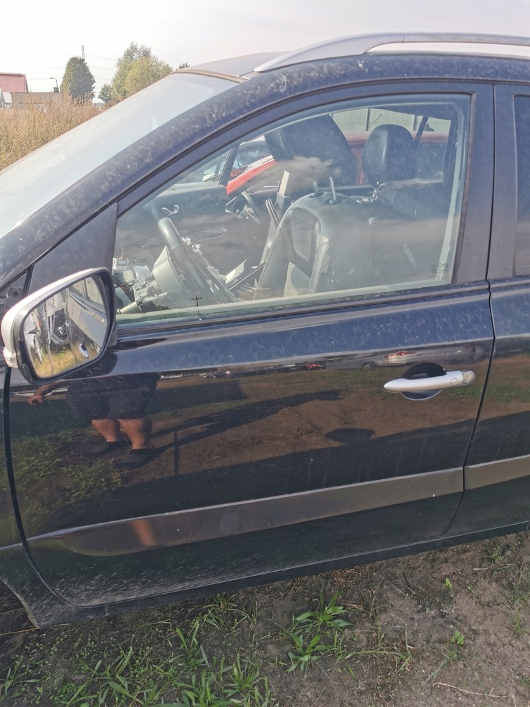 фото №1, Дверь перед левая renault koleos i 08-11 чёрный