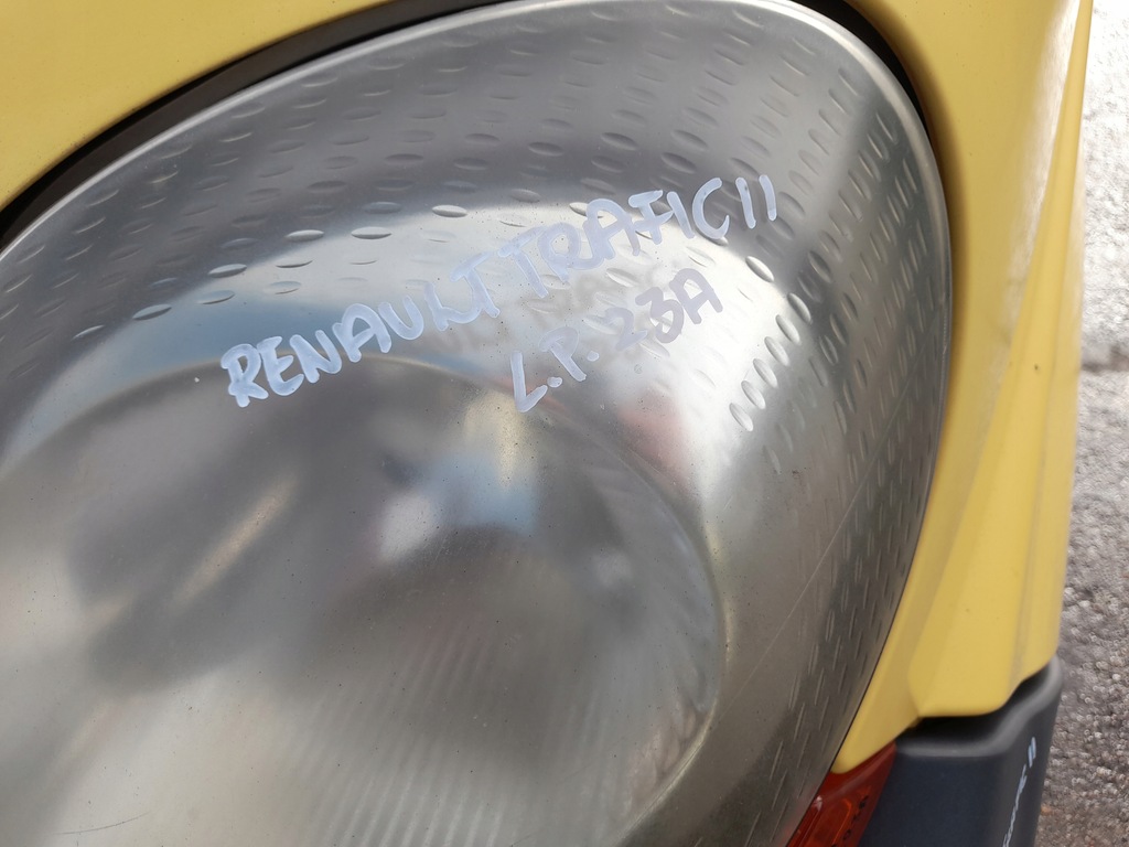 фото №8, Renault trafic ii лампа левый перед левая передняя