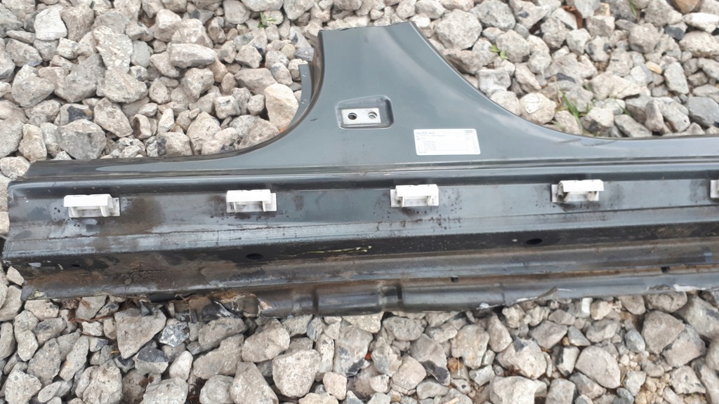 фото №12, A6 c7 4g поріг обшивка поріг блок двигуна правий права