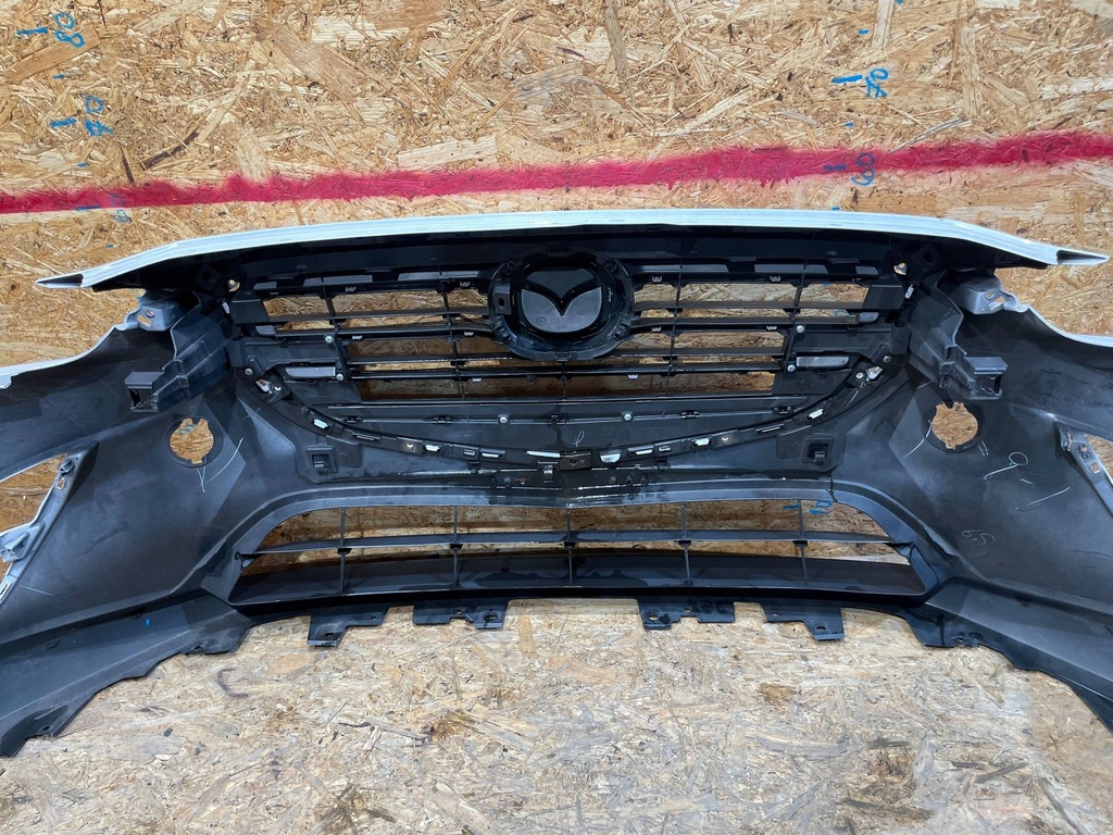 фото №11, Mazda cx3 cx-3 14-18 бампер перед передній решітка радіатора lift