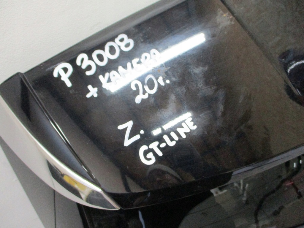 фото №7, Кришка багажника задня peugeot 3008 ii камера gt-line