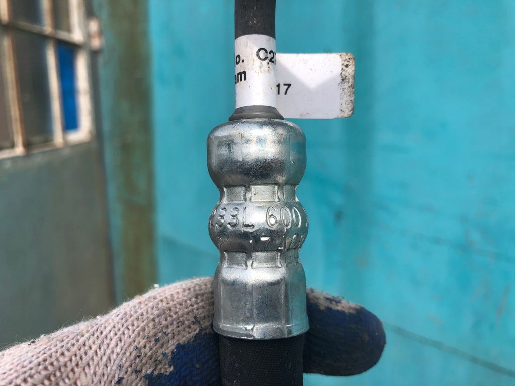 фото №4, Jaguar xf lift шланг wąż усилителя