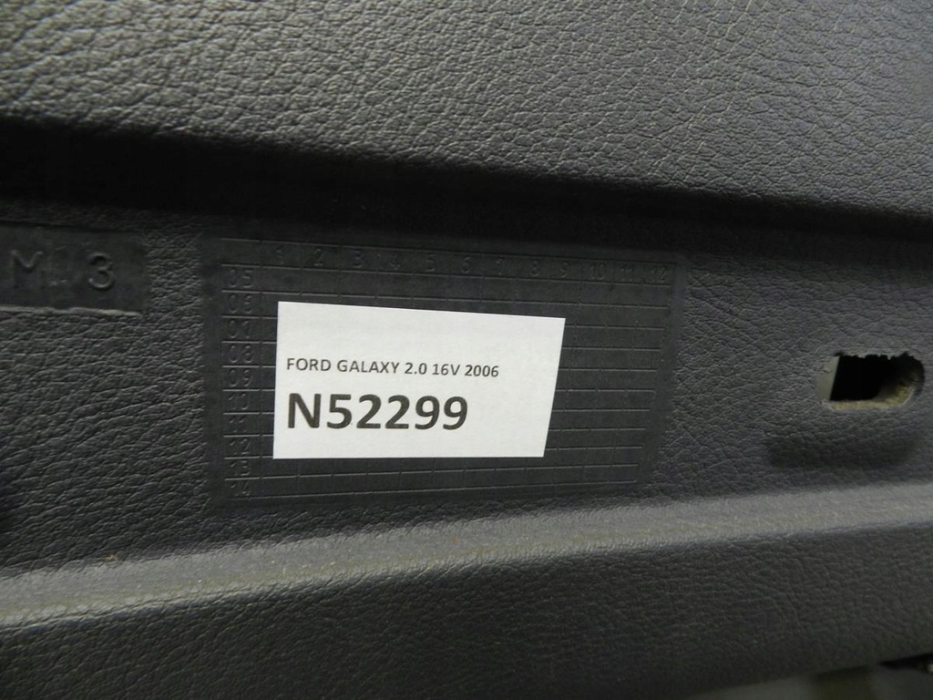 фото №4, Ford galaxy mk3 панель приладів подушки безпеки ремені