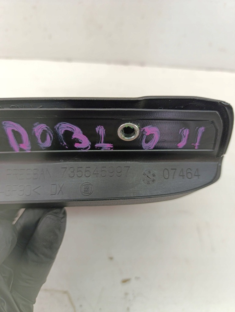 фото №3, Fiat doblo ii ручка ручка внутрішня двері розсувних права 735545997