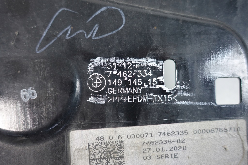 фото №11, Bmw i3 i01 lift 2017- бампер задня задній