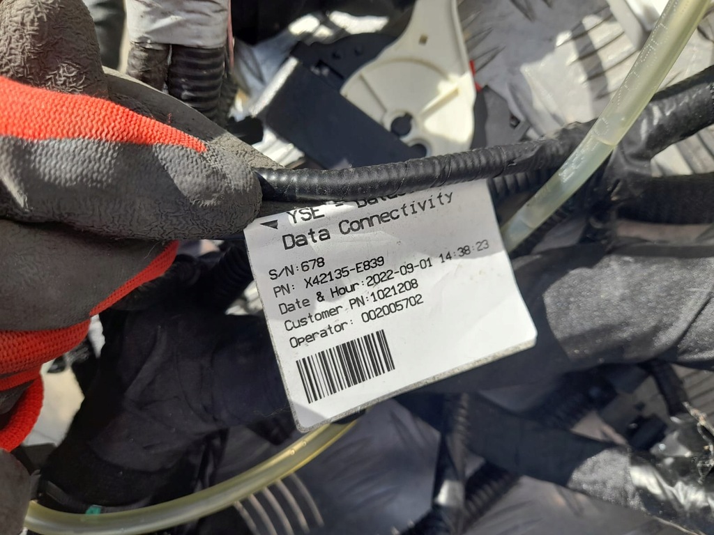 фото №5, Renault megane v e-tech електропроводка салону кабіни 240102110r