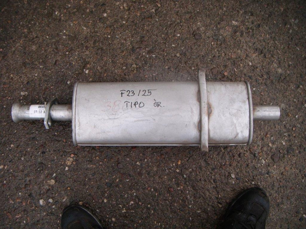 фото №1, Fiat tipo труба вихлопна гасник nowa