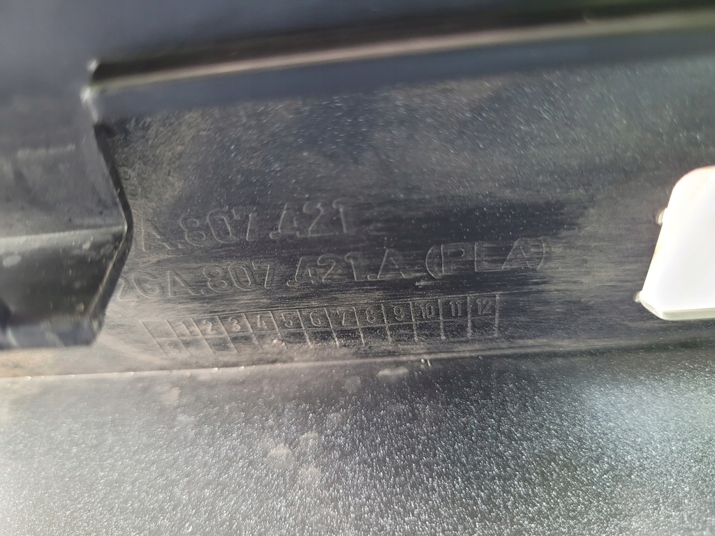 фото №12, Vw t-roc | бампер диффузор спойлер задняя задний 2ga807421a | 1305