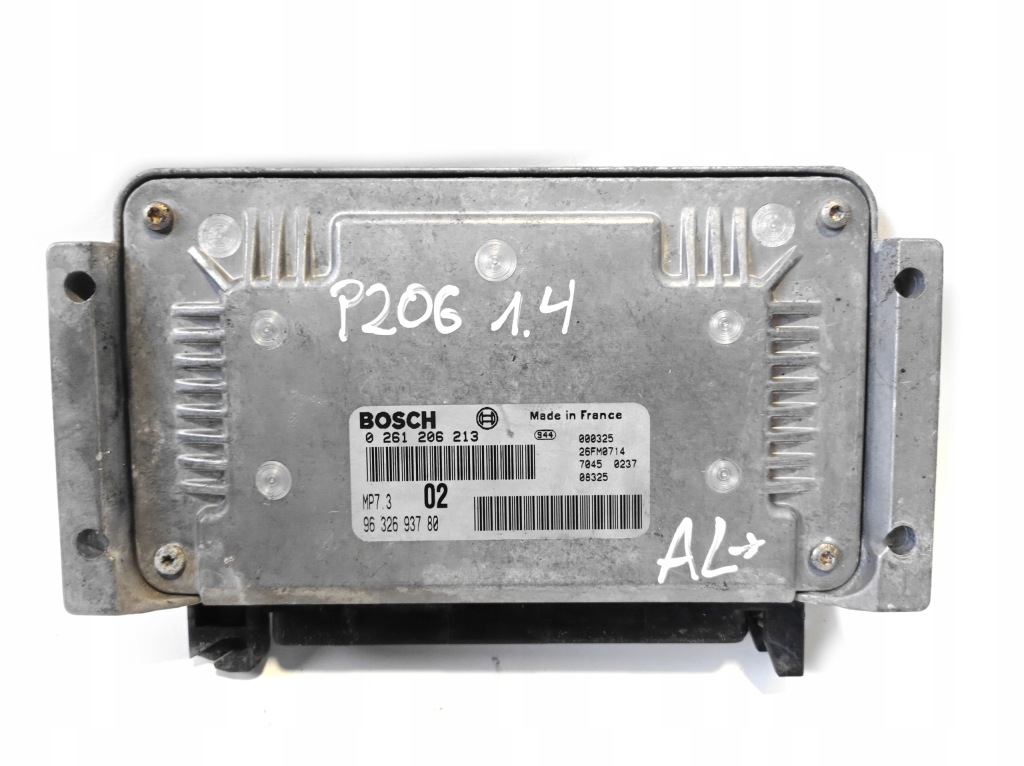 фото №1, Бортовой компьютер peugeot 206 1.4 9632693780