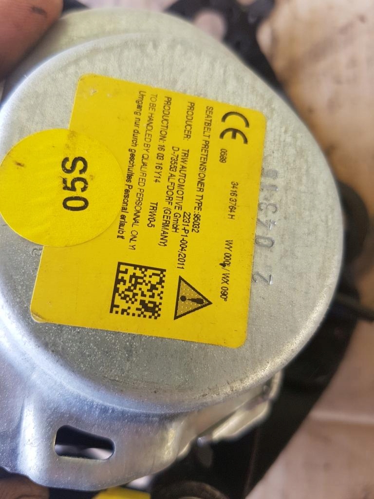 фото №2, Pas безопасности правый задняя volkswagen passat b8