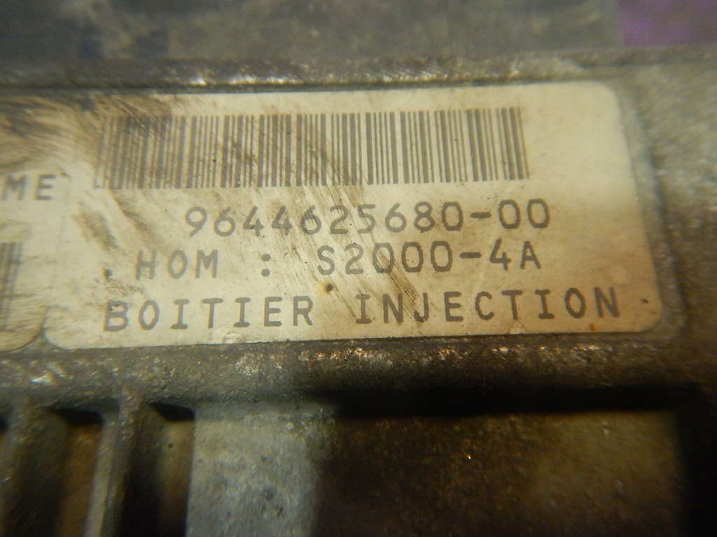 фото №5, Peugeot 206 1.4 55kw бортовой компьютер двигателя 9644236480