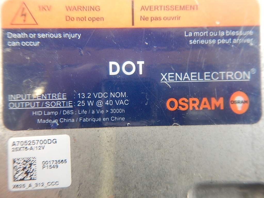 фото №8, Tesla jaguar xf перетворювач лампи ксенон