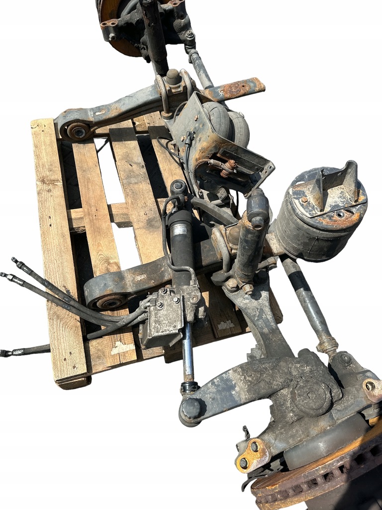 фото №6, Комплектна балка oś поворотна scania r s ntg ng puscher 3ośka 2327853