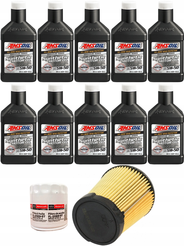 фото №1, Amsoil 5w50 + фильтры ford mustang 5.2 2015-2017