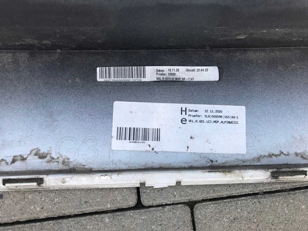 Бампер задні задній bmw 5 g31 m-pakiet m набір рестайлінг  універсал touring Київ