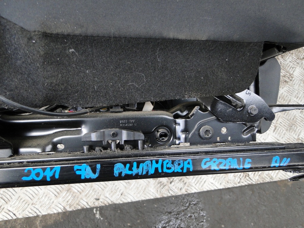 фото №11, Сидіння seat alhambra sharan 7n 7n0 підігрів 5 пасажирський