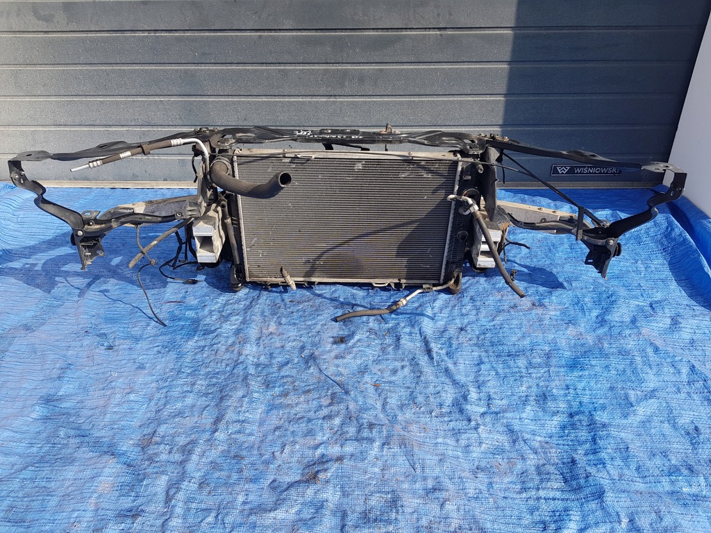 фото №11, Pas передній радіатор mercedes w212 2.2 cdi автоматична коробка передач