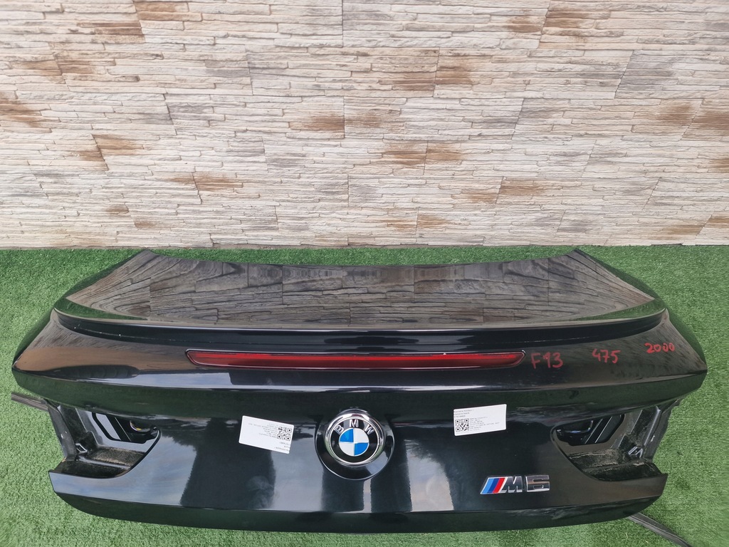 фото №1, Крышка багажника задняя bmw 6 f13 m6 цвет 475