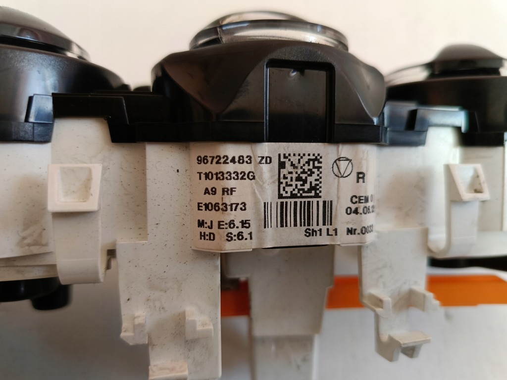 фото №7, Панель кондиціонера 96722483zd peugeot 208