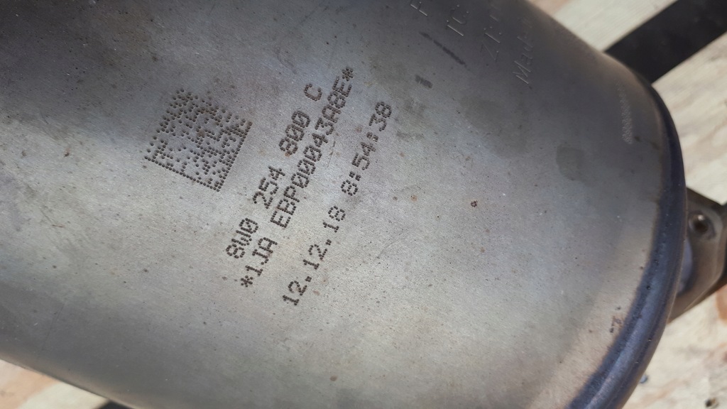 фото №6, A4 b9 8w каталізатор 2.0 tfsi 8w0254800c a5 8w