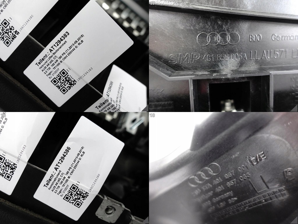 фото №10, Audi a6 s6 4g0 c7 10-18 lift приборная панель приборная приборная панель консоль проекционный дисплей 24a