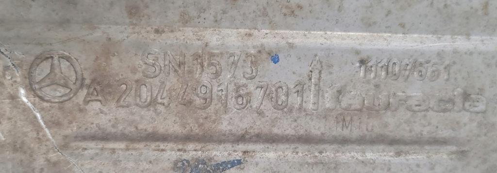 фото №6, Гасник кінцевий вихлоп mercedes glk x204 2.2 cdi